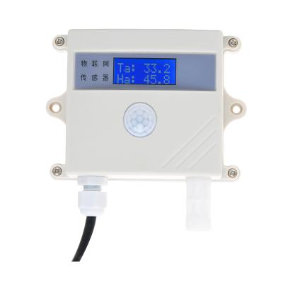 China Greenhouse RS485 Smart IoT Agricultural 3 in one sensor illumination, light air temperature and humidity sensor transmitter for sale