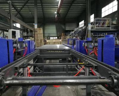 China Pallet Retail Automatic Roller Conveyor With Transfer Chain Turntable for sale