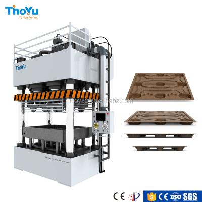 China Thoyu Factory Compressed Wood Pallet Making Machine / Wood Pallet MakingMachine for sale