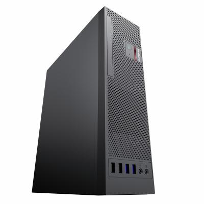 China Sohoo S331-A 8.3L SFF computer desktop desktop case, simple and elegant appearance design fully tool-less chassis, full-size M-ATX support for sale