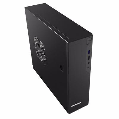 China The slim plastic Sohoo S501 SFF desktop case is notably strong for its modest size, creating the perfect case for system integrators. for sale