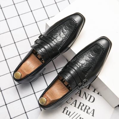 China 48 Zapatos De Vestir Monk Strap Size Breathable 2022 Men's Shoes 2021 Loafers Leather Men Dress Loafers Wholesale C de Zapatos Por Mayoreo for sale