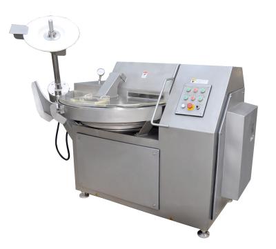 China 23.5kw Power 80 Liter Electric Food Cutter Gray For Food Processing Factory for sale