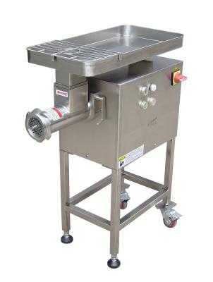 China 93KG Industrial Mincer Machine 82MM Outlet / Half Unger System Metal Meat Mincer for sale