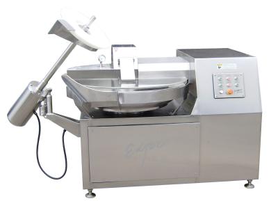 China BZBJ-130 120 Liter Bowl Cutter Machine 6 German Knives With Disk Discharging for sale