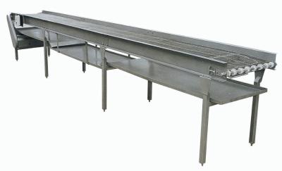 China 1.47kW Power Food Conveyors Stainless Steel , 600mm Width Food Handling Conveyors for sale