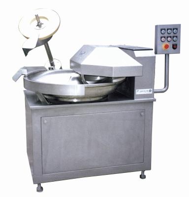 China 80 Liter 3.15kW Meat Bowl Cutter machine With Dual - Ring Mixing Paddle for sale