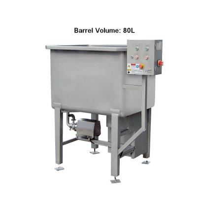 China 80L Volume Brine Injector Machine High - Speed Mixing Paddle For Meat Factory for sale