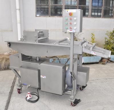 China Meat Processing Machine Breading Machine With Adjustment Mechanical Speed for sale