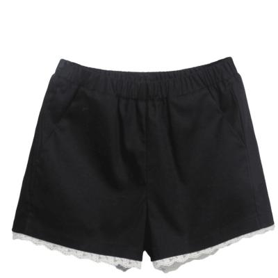 China Pure China Supplier Wholesale Cotton Casual Women's Clothing Breathable Wide-legged Cotton Material Women Shorts for sale