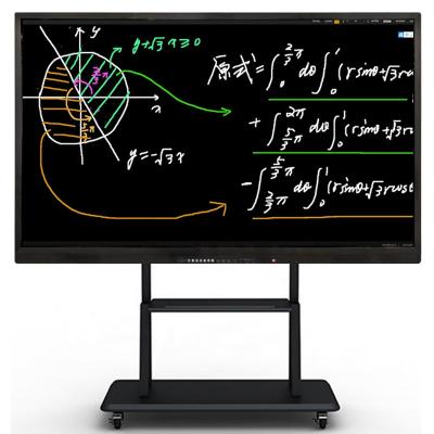 China office and school etc. 65 Inch Heymi Big Newcomer Smart Interactive Meeting Room Writing Whiteboard For School for sale