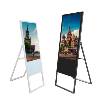 China Latest 1080p Dual Sided Full Hd Digital Signage Ultra Thin Indoor Restaurant Design Poster Advertisement Monitor Player Lcd 55