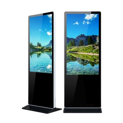 China 32 inch indoor floor signage indoor lcd stand advertising touch screen kiosk hot selling digital display for sale