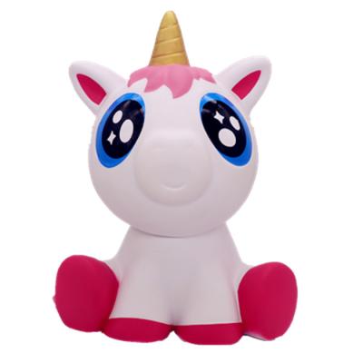 China PU Squishies Item Big Eye Huge Colored Squishy Unicorn Eco-Friendly Antistress Soft Slow Rising Toys Stress Relief Toys for sale