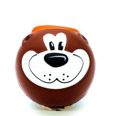 China PU foam llavero fast rising sticky skein ball toys juguetes stress squishies pu foam squishy head anti-stress soft eco-friendly bear for sale