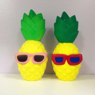 China Kids Cool Expression Pineapple Stress Rebound Slow Release Squishy Ball for sale