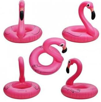 China Eco-Friendly Cute Large Size Ring Squishy Flamingo Toy for sale