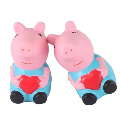 China Slow Rising Expandable Slow Rising Estres Bola Squishy Toy Finger 7+ Squishy Toy Tension Juguete Gift Eco-Friendly Stress Pig Sucking Ball for sale