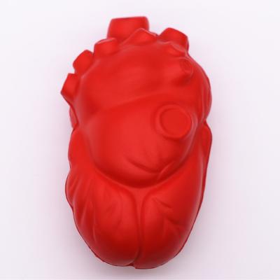 China Highly Used Kawaii Squishies Heart Hot Sales Toy Soft Pack Model PU Foam Slow Rising Squishy Juguete for sale