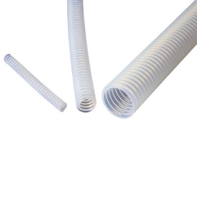 China Weichflexible PTFE-Rohre Pumpenröhrchen Einbau Extrudiertes Graphit gefülltes Wellrohr zu verkaufen