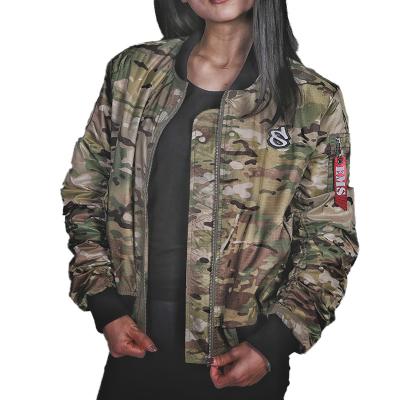 China New Emersongear Style QUICK DRY Outdoor Women's Sport Bomber Jacket Camouflage Women Anorak Jacket for sale