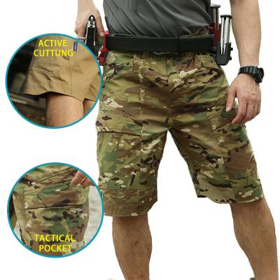 China Emersongear Camouflage Custom Anti-Wrinkle Nylon Workout Sport Shorts Gym Wear Mens Workout Running Men's Casual Cargo Shorts for sale