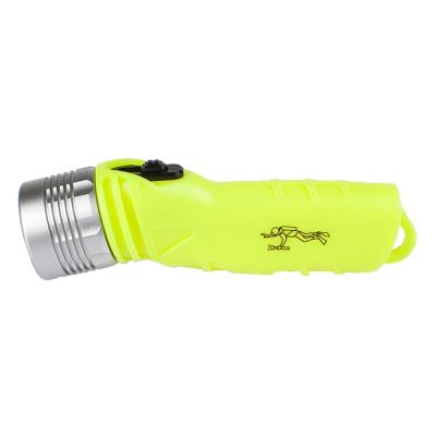 China 3W 100 Lumens LED Dive Waterproof Diving Flashlight Flashlights 3W 100 Lumens Waterproof Underwater Shallow Flashlight for sale