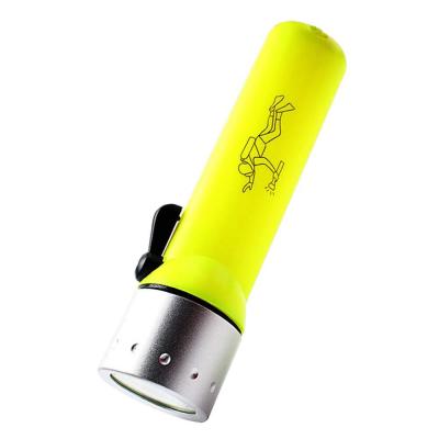 China Submersible LED Torch Bottom Water Diving Light Torch LED Dive Light Scuba Safety Lights Waterproof Underwater Torch for sale