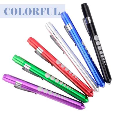 China Emergency Reusable Medical Penlight Nurse Led Pen Light with Pupil Measurements for Doctor Stethoscope Healthcare Nursing School for sale