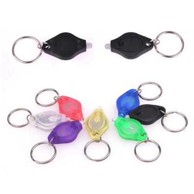 China Emergency Mini Size Key Chain 365nm-395nm LED Flashlight Promotional LED Small UV Light Small Led Black Light for sale