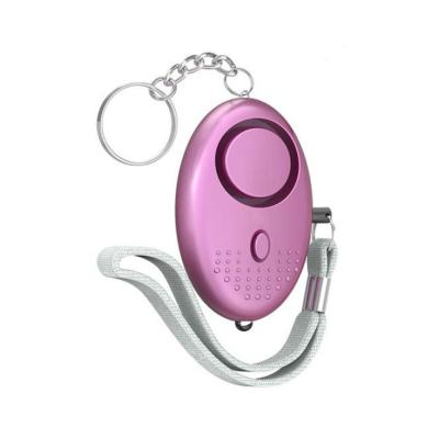 China For Girls Personal Alarm 140DB Sound Personal Security Alarm Key Chain with LED Lights Backup Security Alarm for Children and Women Elder for sale