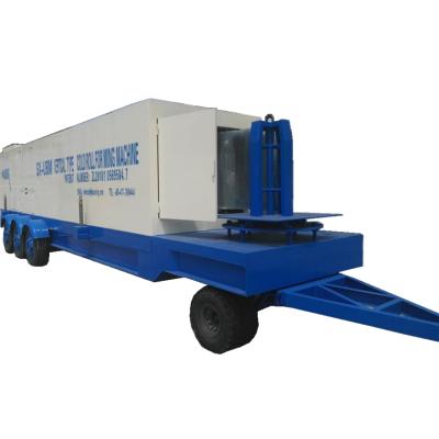 China SUBM-600-305 k q Hotels 120 Span Curve Roof Galvanized Iron Ground Parking Building Machine / Area Roof / Lot for sale