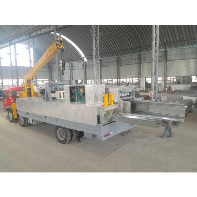 Китай High Quality Spandrel UCM panelSteel Profile Roll Forming Machine 10300mm*2250mm*2300mm продается