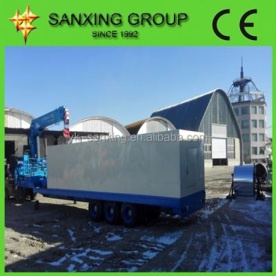 China sanxing cold ROOF ubm 1000-550 metal roof roll forming machine /curve roof span roll forming machine for sale