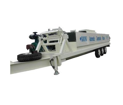 China SX-ACM-914-610 Roofless Hydraulic Hotels Beam Galvanized Steel Parking / Roofing Machine for sale