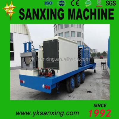 China 700 mm SANXING K QSPAN BUILDING MACHINE914-700 ROOF / QSPAN ARCHSHEET FORMING MACHINE for sale