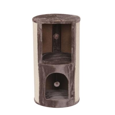 China Durable Modern OEM Cat Tower Indoor Cat Activity Tree Scratcher House for sale