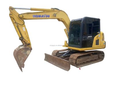 China Used KOMATSU 60-8 Hydraulic Backhoe Crawler Excavator comes with a bulldozer, cheap for sale 0.26m; ³ for sale