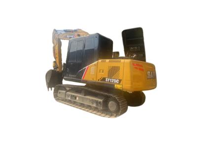 China CAT/Komatsu/SANY Hydraulic 13 Ton Used Excavators SY125/CAT315 Backhoe Used Shanghai Port 0.6m Machinery; ³ for sale