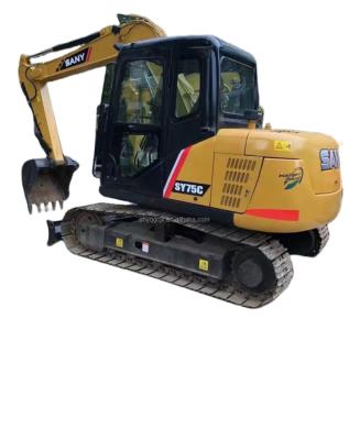 China Sany, the most famous excavator brand in China. SANY75C is a cheap and hot seller 0.28mÂ ³ for sale