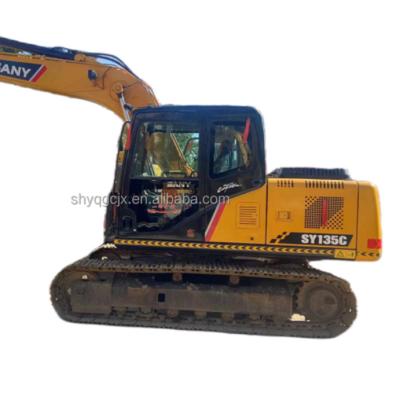 China Chinese high quality machinery construction equipment second hand brand excavator ton / 12 / used backhoe 13 ton / 21ton sany 0.6mÂ ³ for sale