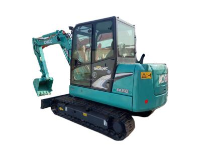 China Superb sale! Japan Kobelco 60-8 SK60-10 with blade and hydraulic line Kobelco 60 small breaker excavator 0.22mÂ ³ for sale