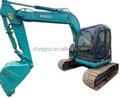 China Kobelco 7 Ton Hydraulic Machinery SK70 Used Excavators Kobelco Used Engineering Excavators 0.32m™ ³ for sale