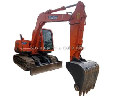 China Doosan 80G hydraulic backhoe used excavator. 8 tons. cheap in Shanghai 0.32mÂ ³ for sale