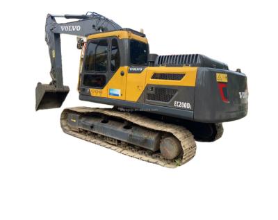 China crawler excavators second hand volvo200DL digger used excavator VOLVO200D good condition for sale 0.75mÂ ³ for sale