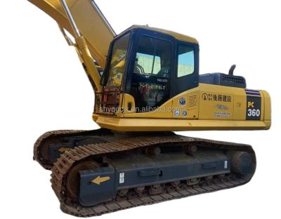 China 36 tons used engineering and construction machinery Komatsu PC360 used excavators Komatsu earthmoving machinery 1.6m²; ³ for sale