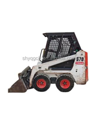 China Building Material Stores Construction Machine Bocat Loader S70/S160/S18/S185/S300 Used Wildcat Loader Skid Steer Loader for sale