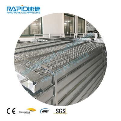 China Traditional Anti Slip Scaffold Scaffolding Platform Steel Scaffolding Plank For Sale for sale