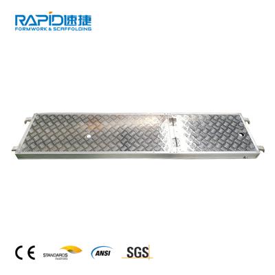 China chinese aluminum board walking platform/excellent sale steel platform working/metal scaffolding board for all kinds of scaffolding system for sale