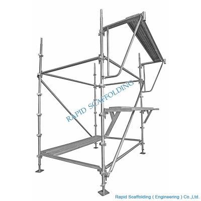 China Chinese ISO/CE/ANSI Certificated Kwikstage Scaffolding System For Sale Heavy Duty And Durable Metal Scaffolding For Construction for sale